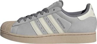 adidas Superstar II - Heren - Skateschoenen - Grijs - 44 2/3 EU - Leer - Fitness