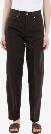 BRIGLIA 1949 Pantaloni carrot fit moro