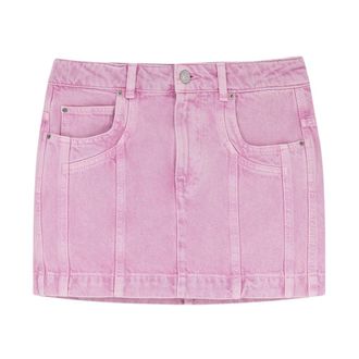Isabel Marant Rokken, Dames, Roze, XS, Denim, Mini Denim Rok