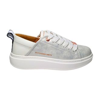 Alexander Smith Sneakers, female, Gray, Size: 9 US Sneaker Pelle