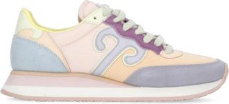 Wushu Ruyi Fabric Leather Sneakers - Dames - Sneakers - Veelkleurig - 37 EU - Leer - Schoenen