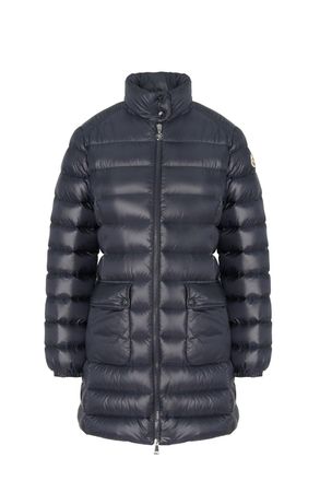 Moncler WOMENS GENET LONG COAT Size: 3, colour: NAVY