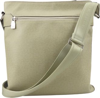 Louis Vuitton Grayish Polaire Taiga Leather Shoulder Bag (Pre-Owned)