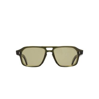 Cutler and Gross Graham Zonnebril - unisex - Accessoires - Groen - Maat: 52 MM
