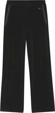 HUGO BOSS Velour Pants 50550716 - Dames - Wijde Broeken - Zwart - L - Katoen - Broeken