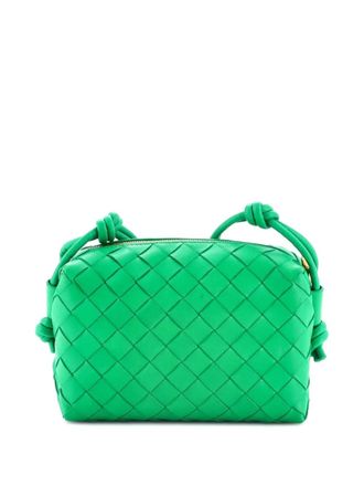 Bottega Veneta Loop Intrecciato Nappa Mini crossbody bag - Verde