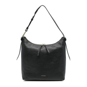 Coccinelle Tassen, Dames, Zwart, ONE Size, Leer, Malory Small