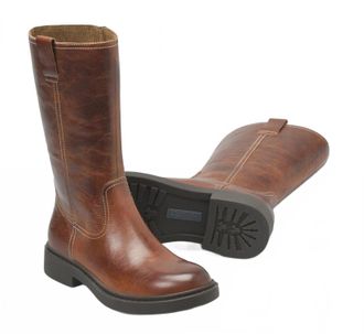 Born Womens Bradey Leather Boot In Tan