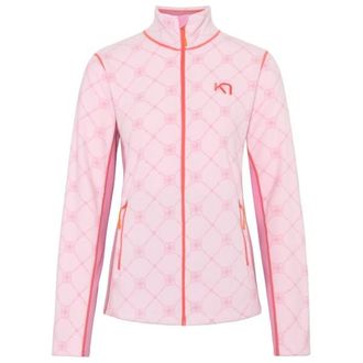 Kari Traa Thalena Fleece Fleecejacke f&uuml;r Damen | rosa