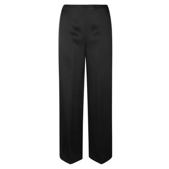 Forte_Forte Wide Trousers, female, Black, Size: XL Wide Trousers