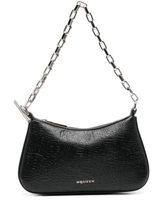 Alexander McQueen Kleine T-Bar tas - Zwart