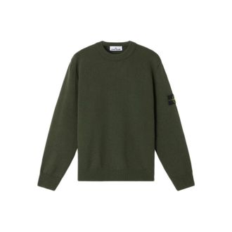 Stone Island Sweaters Green