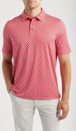 Johnston & Murphy XC+ Game Day Performance Polo in Red at Nordstrom, Size Xx-Large