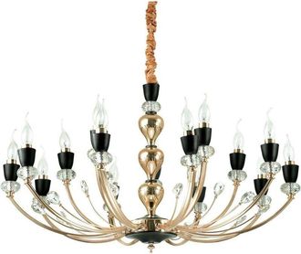 Ideal Lux Ideal Lux Vanity - 15 Light Pendant Light Black