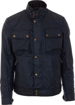 Belstaff Black Racemaster Waxed Jacket