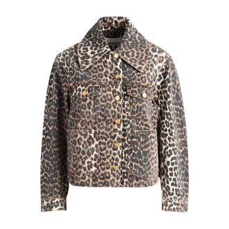 Ganni Mujer, Chaquetas, Marr&oacute;n, Talla: XS