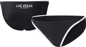 G-III 4Her by Carl Banks Womens G-III 4Her by Carl Banks Black Las Vegas Raiders Play Action Bikini Bottom at Nordstrom, Size Large