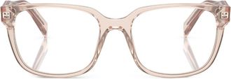 Prada square-frame glasses - women - Acetate - 99 - Pink