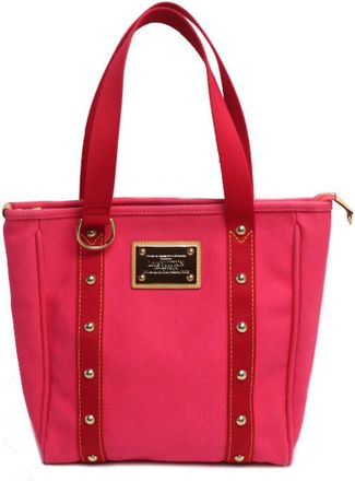 Louis Vuitton Pink Tote Bag (Pre-Owned)