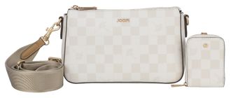 Joop Umh&auml;ngetasche JOOP cortina piazza jasmina shoulderbag shz, Damen, Gr. B/H/T: 22cm x 15cm x 6cm, beige (birch, natur), Lederimitat, Taschen Umh&auml;ngetasc