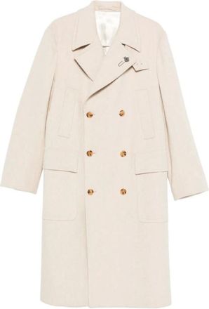 Lardini Jassen, Heren, Beige, XL, Stijlvolle Jas voor Mannen