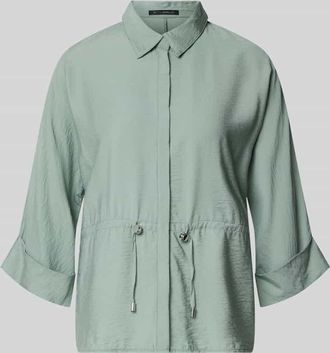 Betty Barclay Relaxed Fit Bluse aus Viskose-Mix mit Umlegekragen in Mint, Gr&ouml;&szlig;e 38