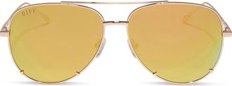 DIFF Eyewear 63mm Scarlett Sunglasses in Champagne at Nordstrom Rack