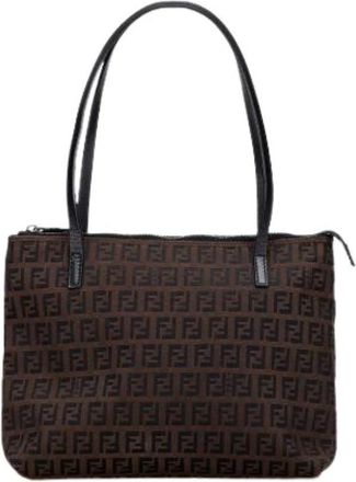 Fendi Bolso Tote Pre-owned - Pre-owned - Mujer - Marr&oacute;n - ONE SIZE