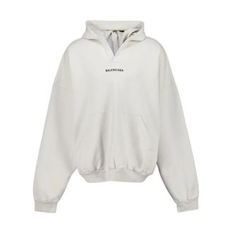 Balenciaga Hombre, Sudaderas, Blanco, Talla: M