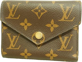Louis Vuitton Brown Wallet (Tri-Fold) (Pre-Owned)