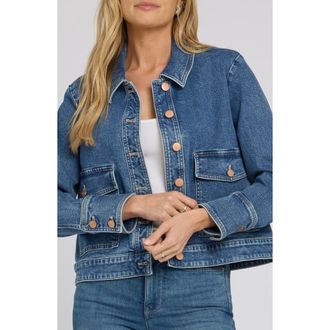 NYDJ Denim Jacket in Salton at Nordstrom, Size Xx-Small