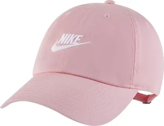 Nike Club Unstructured Futura Wash Cap Pink White FB5368-690