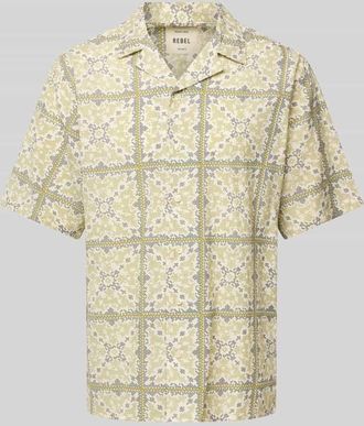 Redefined Rebel Freizeithemd mit Reverskragen Modell HOWIE in Beige, Größe XXL