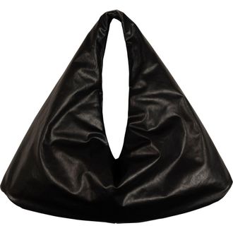 Kassl Editions Anchor Small Oiled Canvas Top Handle Bag in Oil Black at Nordstrom Rack