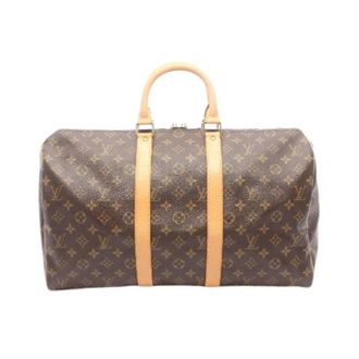 Louis Vuitton Pre-owned Keepall45 Monogram Boston Bag - unisex - Louis Vuitton Vintage - Vintage Weekend Bags - Brown - ONE SIZE - Pre-owned