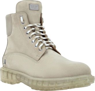 Philipp Plein Heren, Schoenen, Beige, Maat: 47 EU Leer