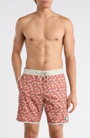 O'Neill Cruzer Scallop Swim Trunks in Ginger Spice at Nordstrom Rack, Size 38