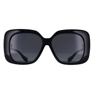 Versace Square Womens Black Dark Grey VE4499U - One Size