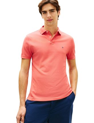Tommy Hilfiger Poloshirt tommy hilfiger regular fit rood