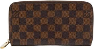 Louis Vuitton Pre-owned Wallets, female, Brown, Size: ONE SIZE Pre-owned Zippy Wallet