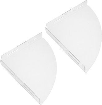 OEM 2 Estantes Ducha Acr&iacute;lico Sin Perforaci&oacute;n Azulejo Ba&ntilde;o
