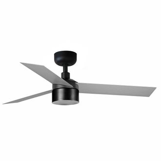 Netlighting Cruiser 106cm TEK LED Ceiling Fan Matt Black Aluminium Blades 4000K