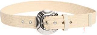 Vince Camuto Stretchy Straw Layered Buckle Belt in Light Natural at Nordstrom Rack, Size Large/x-Large