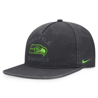 Nike Seattle Seahawks Primetime Pro Nike Mens NFL Adjustable Hat in Grey | NF5706F78-6CZ