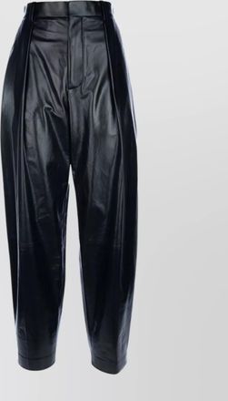 Bottega Veneta pleated trousers with belt loops and pockets