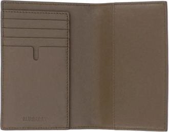 Burberry Portemonnaies - Check Passport Holder - Neutrals - Gr. unisize - in Beige - für Damen