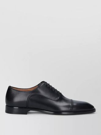 Christian Louboutin lace up brogues cap toe leather sole
