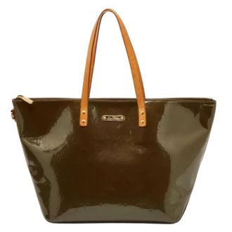 Louis Vuitton Pre-owned Leather totes - Dames - Vintage Shopper - Groen - ONE Size - Tweed - Vintage