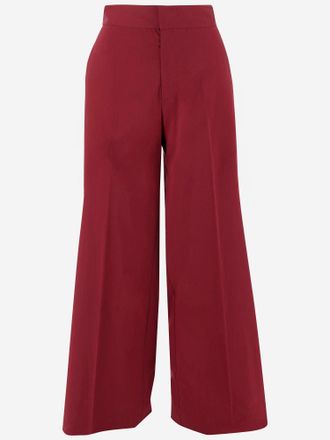 SA SU PHI Hose aus Baumwollmischung mit weitem Bein