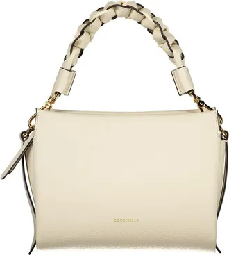 Coccinelle Bianco Leather Womens Womens Bag